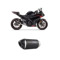 Two Brothers Racing Yamaha R3 Full-System Carbon Stainless Steel Exhaust (15-20) S1R