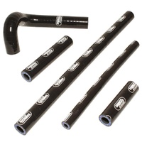 Samco Sport Aprilia Black Radiator Hose Kit RSV 1000 TUONO R 2006-2010 (APR-19)