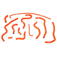 Samco Sport Harley Davidson Orange Radiator Hose Kit 1690 ULTRA LIMITED FLHTK 2014-2018 (HAR-2)