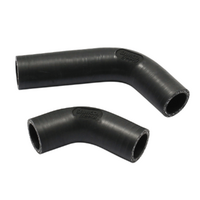 Samco Sport Honda Black Radiator Hose Kit GL 500 C 1979-1981 (HON-111)