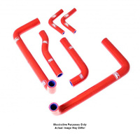 Samco Sport Honda Red Radiator Hose Kit NSR 400 R NC19 1985-1989 (HON-46)