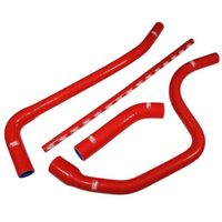 Samco Sport Husqvarna Red Radiator Hose Kit NUDA 900 R 2011-2014 (HUS-25)