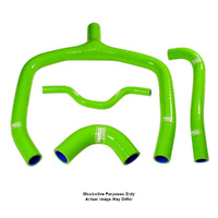 Samco Sport Kawasaki Green Radiator Hose Kit ZX 10 RR 2016-2020 (KAW-78)