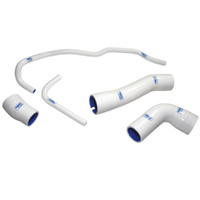 Samco Sport Yamaha White Off Road Radiator Hose Kit YZ 85 1997-2018 (YAM-22)