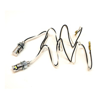WHITES NUMBER PLATE LED BOLT LIGHT 17x12 SIL (Pair)