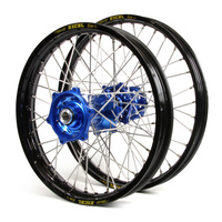 KTM Talon / Excel JNR MX Black Rims / Blue Hubs Wheel Set 65 SX 2012-2015 (14*1.6 / 12*1.6)