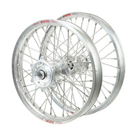 Gas Gas Talon Silver Hubs / Excel Silver Rims Wheel Set