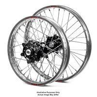 KTM Adventure Silver Excel Rims / Black Talon Hubs Wheel Set - 1190R 2013-2016 / 1090-1290R 2017-On 21*1.85 / 18*4.25 