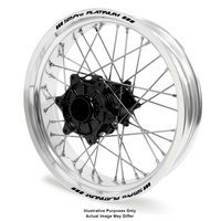 KTM Adventure Silver Platinum Rims / Black Talon Hubs Rear Wheel - 790 2019-On 17*5.00 