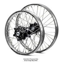 KTM Adventure Silver Platinum Rims / Black Talon Hubs Wheel Set - 790 2019-On 21*1.85 / 18*4.25 
