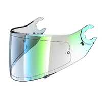 Shark Spartan 1/Skwal/Dskwal Visor Antiscatch Light Green Iridium