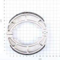 Whites Brake Shoes Water Groove