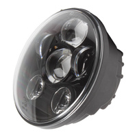 Whites LED Headlight Insert 5 3/4" with H4 Plug E-mark