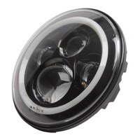 Whites LED Headlight Insert 7" with H4 Plug E-mark