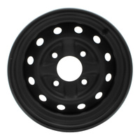 Whites ATV/UTV Steel Rim 12x7.5 CF-Moto Rear 4/110 +46.5 - Black