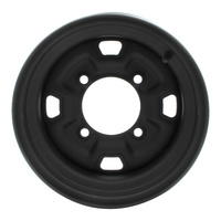 Whites ATV/UTV Steel Rim 12x7 Can-Am Front & Rear 4/137 +12.7 - Black