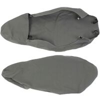 Whites Seat Cover Canvas Yamaha Wolverine Back