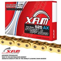 Chain XAM 525AX Gold X 108 (X-Ring)