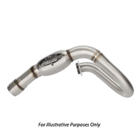 HGS Husqvarna 4 Stroke Stainless Header Pipe FE 450 2020-2023