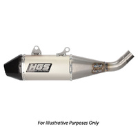 HGS Gas Gas 4 Stroke Titanium Carbon Silencer EC 250 F 2024 (Slip-On)