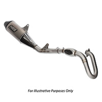HGS Husqvarna Complete Stainless Steel Carbon Exhaust System FE 501 2024