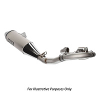 HGS Yamaha Complete Stainless Steel Carbon Exhaust System YZ 450 F 2023-2024