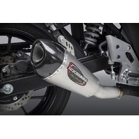 Yoshimura Suzuki GSX250R 18 Alpha T Slip-On Exhaust (SS/SS/CF)