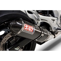 Yoshimura Suzuki Gladius SFV650 2013-15 TRC Slip-On Exhaust (SS-CF-CF)