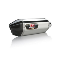 Yoshimura GSX-R600/750 11-24 R-77D Stainless Slip-On Exhaust, w/ Stainless Muffler