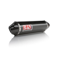 Yoshimura GSX-R600/750 11-24 TRC Stainless Slip-On Exhaust, w/ Carbon Fiber Muffler