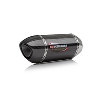 Yoshimura GSX-R600/750 11-24 ALPHA Stainless Slip-On Exhaust, w/ Carbon Fiber Muffler