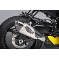 Yoshimura Suzuki GSX-R600/750 11-24 Alpha T Slip-On Exhaust (SS-SS-C)