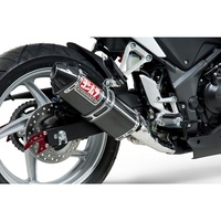 Yoshimura Honda CBR250RR 2011 TRC Stainless Slip-On Exhaust, w/ Carbon Fiber Muffler CF Tip