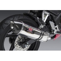 Yoshimura Honda CBR300R/F 15-16 Race R-77 Slip-On Exhaust (SO SS-SS)