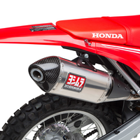 Yoshimura CRF250L/Rally 17-20 Race RS-4 Stainless Slip-On Exhaust, w/ Stainless Muffler