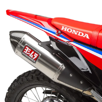Yoshimura CRF300L/Rally 21-25 Race RS-4S Stainless Slip-On Exhaust, w/ Stainless Muffler