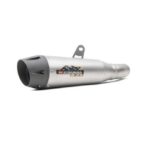 Yoshimura Honda Rebel 500 17-19 R-34 Stainless Slip-On Exhaust, w/ Stainless Muffler