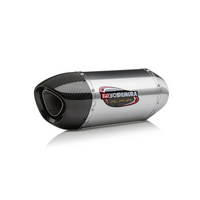 Yoshimura YZF-R1/M/S 15-19 ALPHA Stainless Slip-On Exhaust, w/ Stainless Muffler