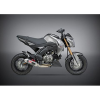 Yoshimura Z125 PRO (BR125) 17-24 Race RS-2 Stainless Full Exhaust, w/ Carbon Fiber Muffler