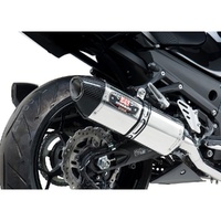 Yoshimura Kawasaki Ninja ZX-14R 12-23 Race R-77 Slip-On Exhaust (SS-SS-CF DUAL)