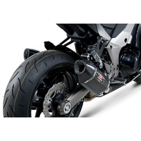 Yoshimura Kawasaki Ninja 1000 11-13 R-77 Slip-On Exhausts (SS-CF-CF)