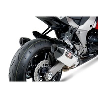 Yoshimura Kawasaki Ninja 1000 11-13 R-77 Slip-On Exhausts (SS-SS-CF)