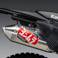 Yoshimura KLX250S/SF 09-20 / KLX300S/SM 21-26 Race RS-2 Stainless Slip-On Exhaust, w/ Alum