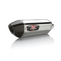 Yoshimura Kawasaki Ninja ZX-6R 09-12 R-77 Slip-On Exhaust (SS-SS-CF)