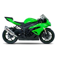 Yoshimura Kawasaki Ninja ZX-6R 09-10 R77 Slip-On Exhaust (SS/SS/SS)