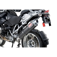 Yoshimura BMW R 1200 GS 10-11 RS3 Stainless Slip-On Exhaust, w/ Carbon Fiber Muffler