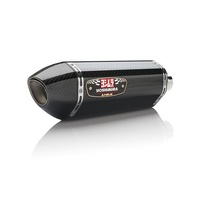 Yoshimura KTM 690 DUKE 2013-15 R-77 Slip-On Exhaust (SS-CF-CF)