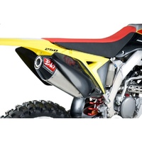 Yoshimura Suzuki RM-Z250 10-18 RS-4 Stainless Full Exhaust, w/ Aluminum Muffler