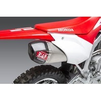 Yoshimura Honda CRF125F 19-21 RS-9T Stainless Full Exhaust, w/ Stainless Muffler