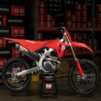 Yoshimura CRF450R/RX 2025 RS-12 Titanium Full Exhaust, w/ Titanium Muffler